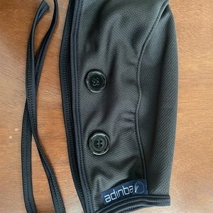 Black scrub cap, unisex